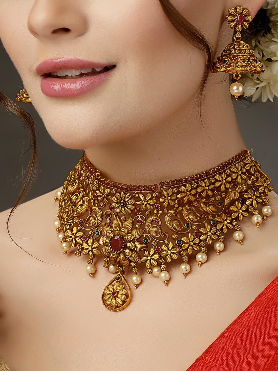 Pearl Choker Traditional
